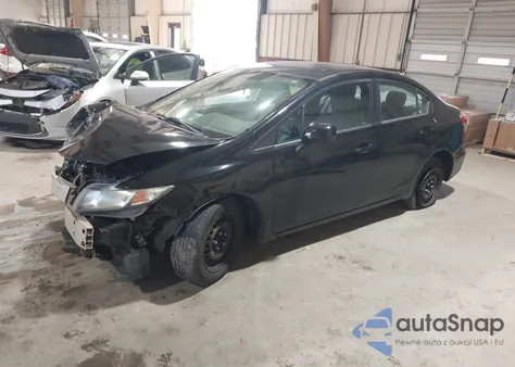 2013 Honda Civic Lx из США, поврежденный, VIN 19XFB2F59DE265032